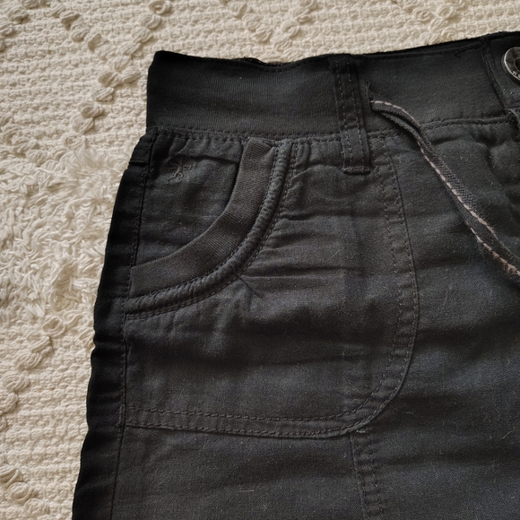 Rare Edc By Esprit Black Mini Skirt with Ruffle Hem - Picture 4 of 11